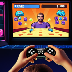 **

A gamer intensely focused on a mobile game (Reverse: 1999 style), illuminated by the screen. Brain activity visualized as glowing dopamine pathways, emphasizing the reward system of the game.  Surrounding the gamer are subtle representations of game elements like leveling up icons, loot box openings, and social interaction bubbles with cheering players.  The overall tone should be exciting and engaging, capturing the addictive nature of progress and social connection in gaming.

**