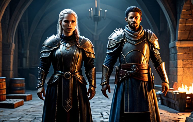 Dynamic Team Composition**

"A diverse team of three heroes standing ready for battle: A fierce damage dealer (Lilya-inspired) with a determined expression, a supportive character (Druvis III-inspired) radiating wisdom, and a steadfast tank (Balder-inspired) with unwavering resolve. Medieval fantasy setting. Dramatic lighting. Safe for work, appropriate content, fully clothed, professional, perfect anatomy, natural proportions, high quality."

**