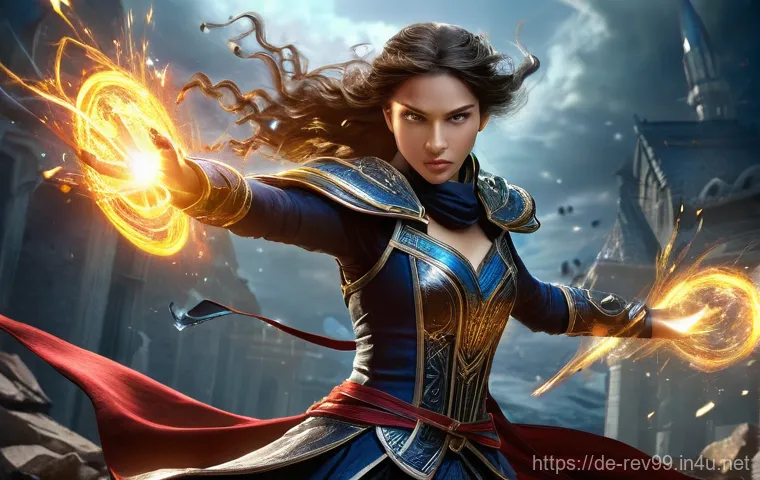 리버스 1999 최종 게임 공략 - **Prompt: "The Strategic Arcane Team Assembly"**
    A highly detailed, cinematic scene depicting a ...