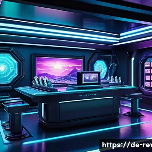 Home 26 리버스 1999 성장형 아이템 리스트 - A futuristic resource collection scene set in a neon-lit sci-fi environment, showcasing a balanced a...