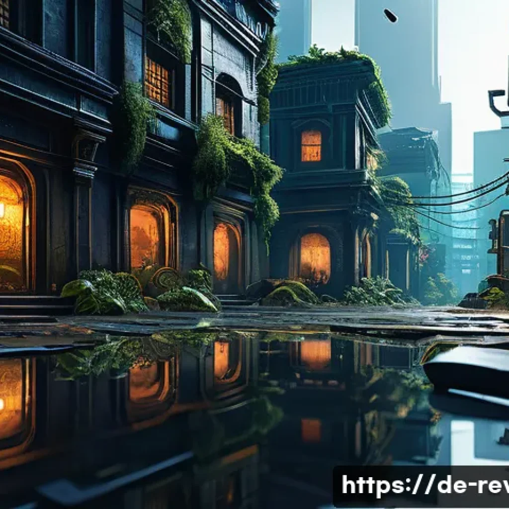 리버스 1999 신규 시즌 콘텐츠 - A sprawling, detailed game world scene showing a variety of new regions from the game Reverse:1999, ...